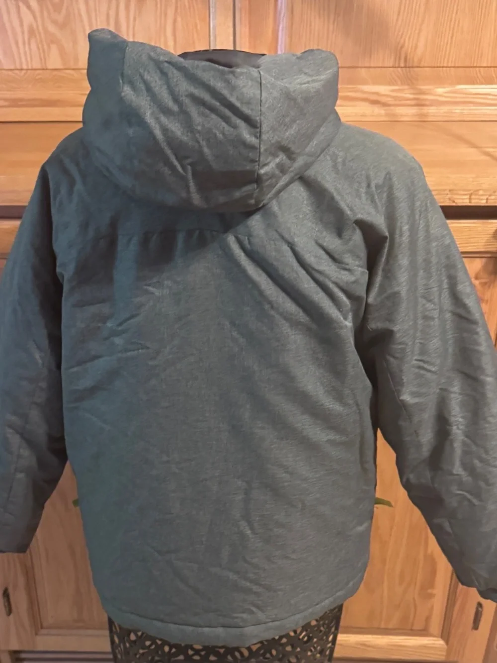 Boys Gray All In Motion Warm Winter Jacket Medium Casual Comfortable